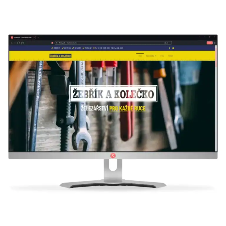 rosigrafik - žebřík a kolečko monitor