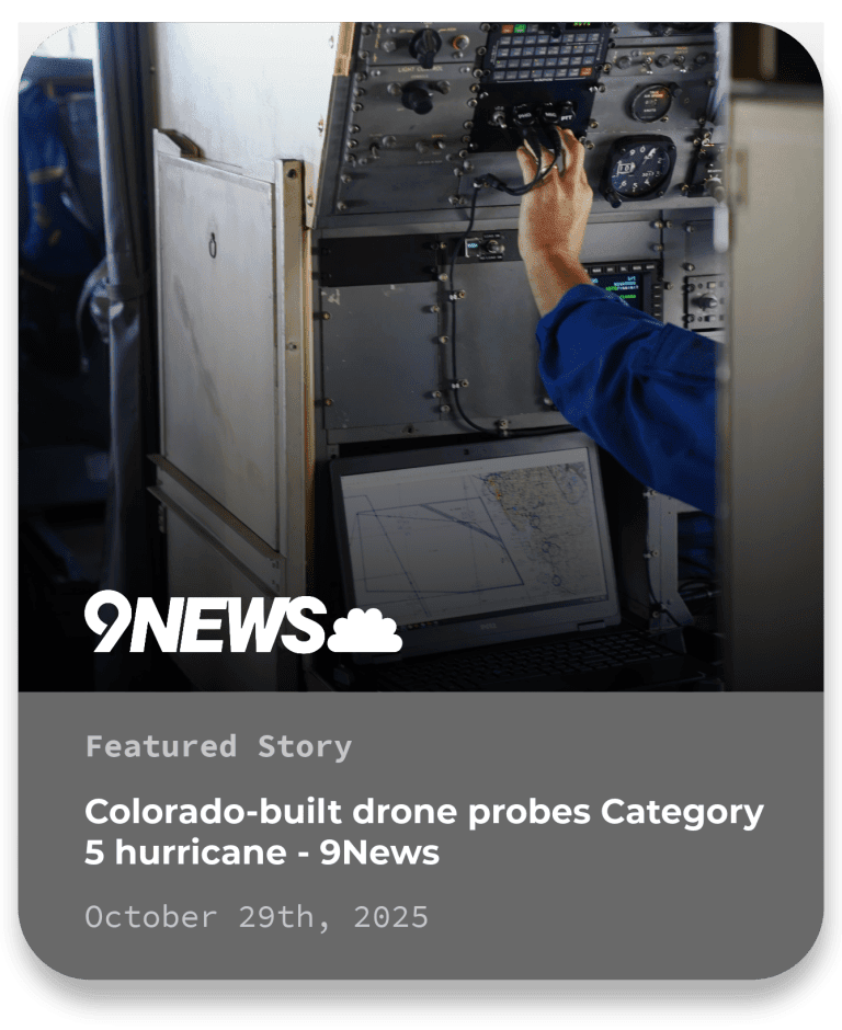 Colorado-built drone probes Category 5 hurricane A drone from Boulder-based Black Swift Technologies become the first to measure the full evolution of a tropical cyclone with high resolution data. Weather Hurricane Cyclone Jamaica