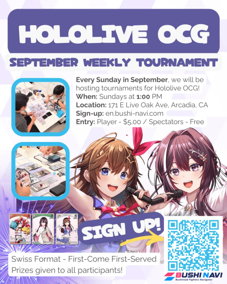 Hololive OCG September Tournaments