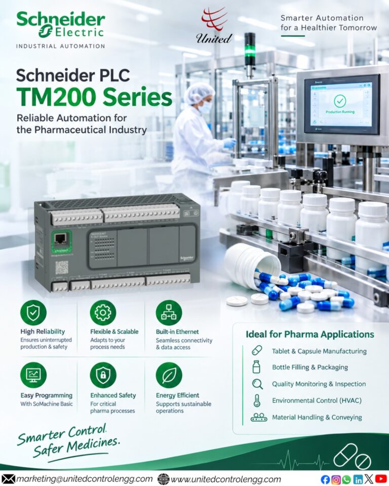 schneider tm200 plc for pharma machines