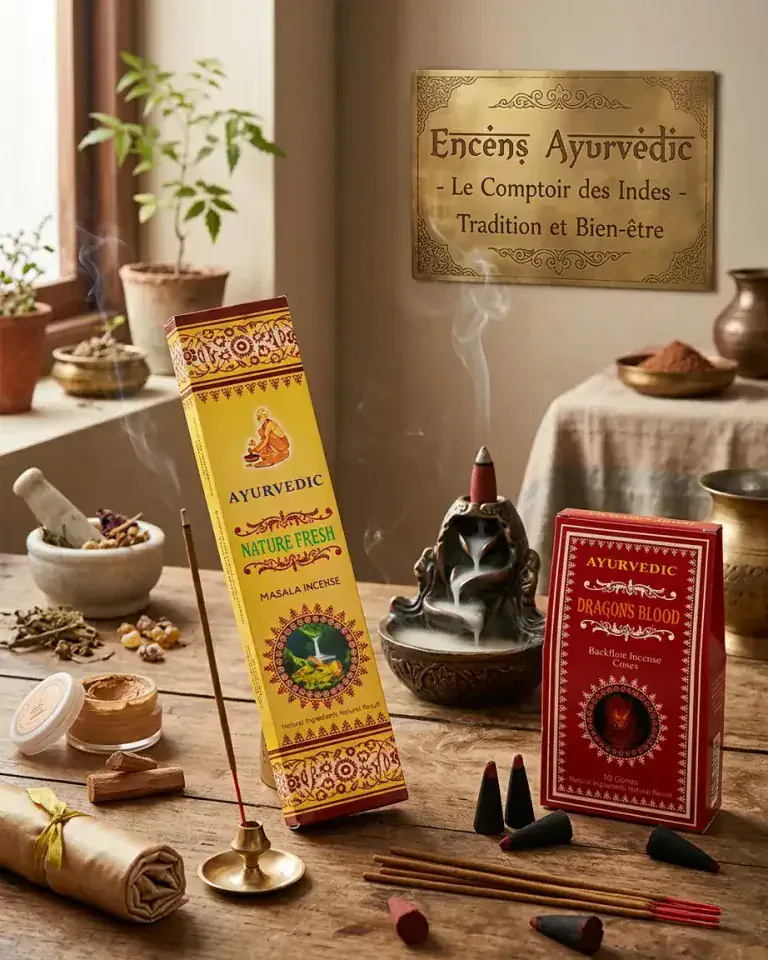 Lire la suite à propos de l’article Encens Ayurvedic : une marque indienne authentique au service du bien-être