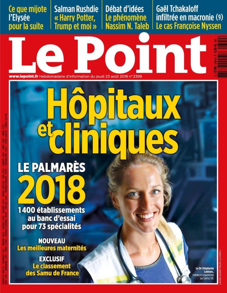 Le Point Couverture 2018