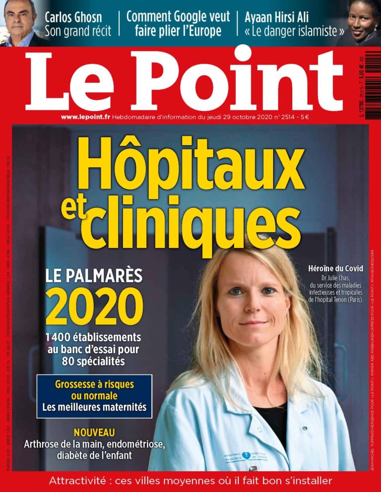 Pages de Le Point 29 Octobre 2020@International Press Couverture