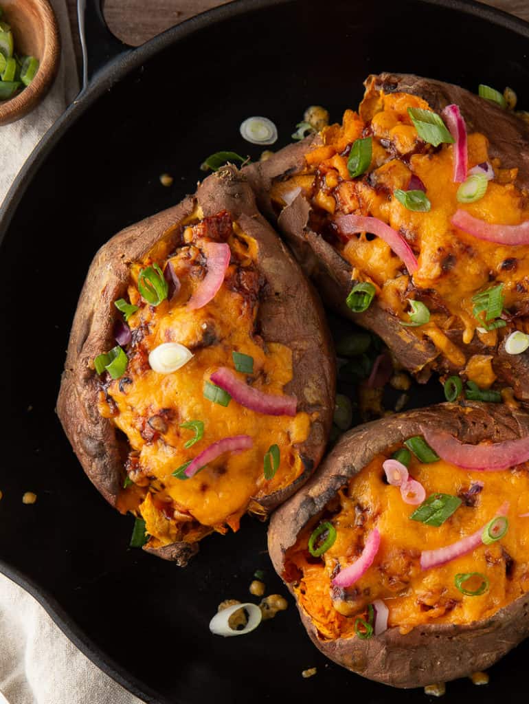 stuffed sweet potatoes