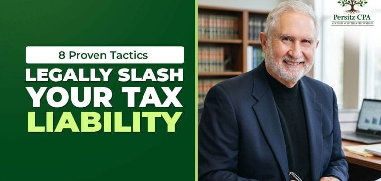 Business owner reviewing tax planning and financial records with a CPA
