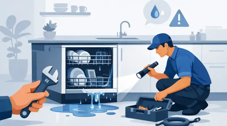 How to Fix Leaking Dishwasher Problems