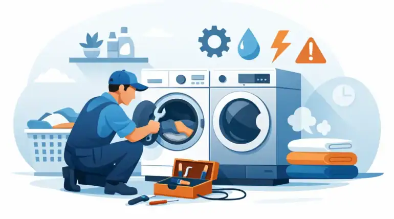 How to Repair Washer Dryer Problems Fast