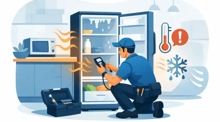 How to Troubleshoot a Warm Refrigerator