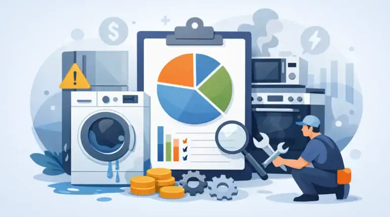 Appliance Repair Cost Breakdown by Problem
