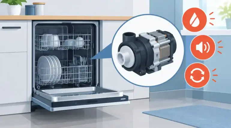 8 Best Signs Your Dishwasher Pump Is Failing