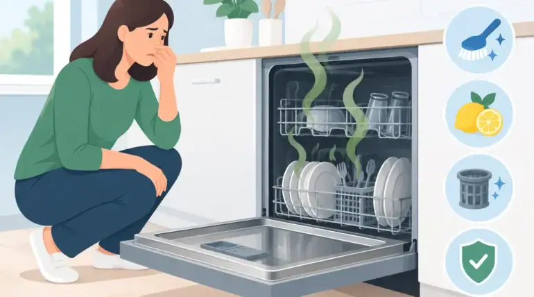 Why Dishwasher Smells After Cycle and How to Fix It