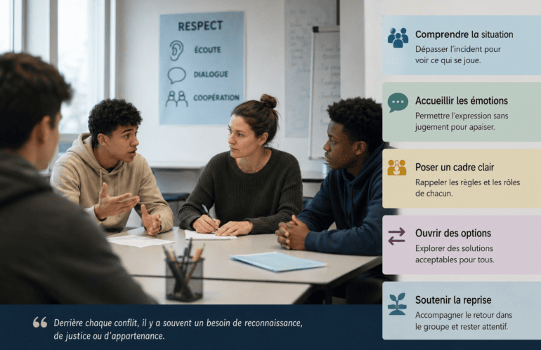 Quand les tensions entre apprenants s’invitent dans la formation en alternance