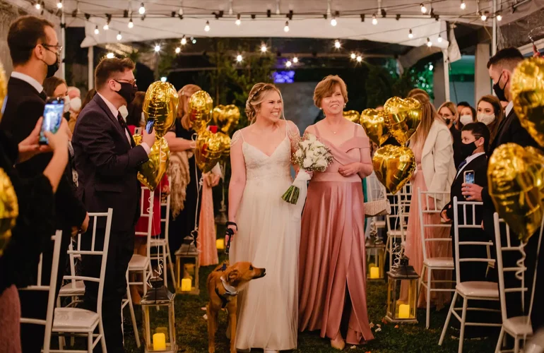 pets no casamento