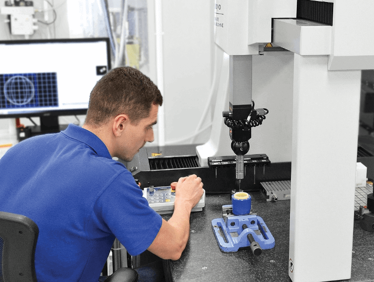 CMM-for-biocompatible-plastics-company