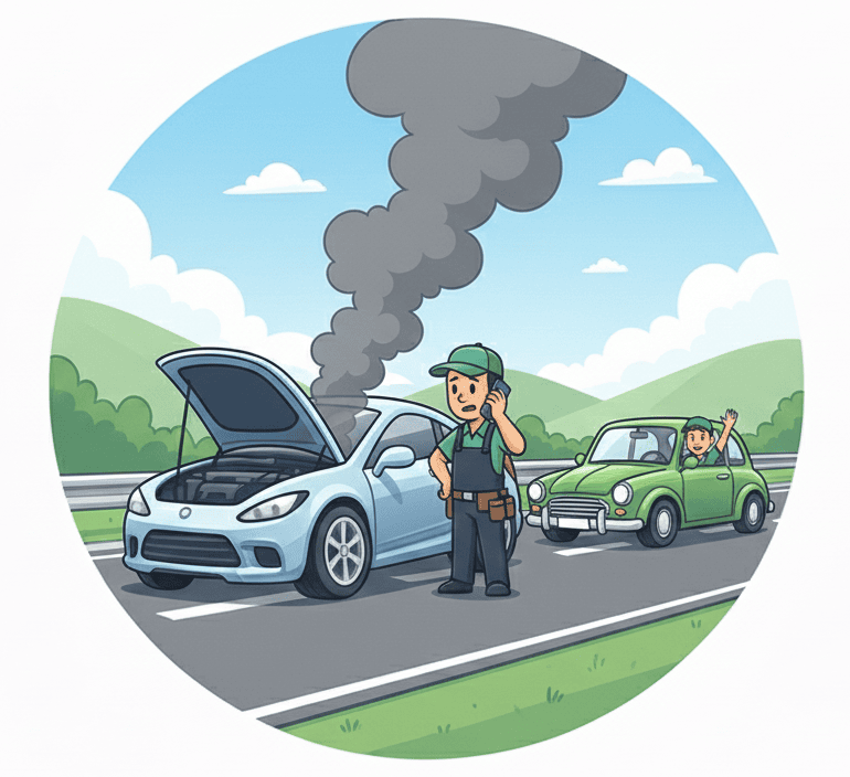 If you do not maintain your website it can breakdown just like a car that is never maintained