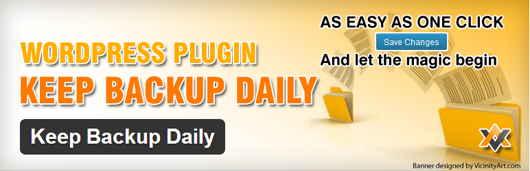 WordPress Keep Backup Daily Plugin