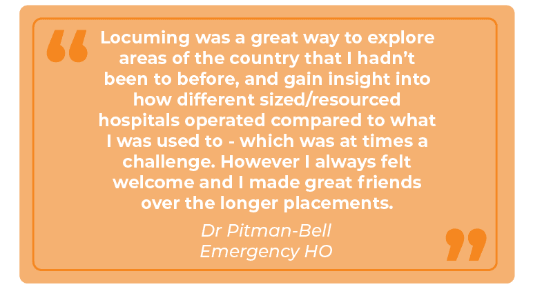 Dr Pitman Bell-20 Dr Pitman-Bell , Emergency HO