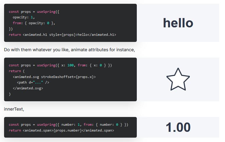 react-spring