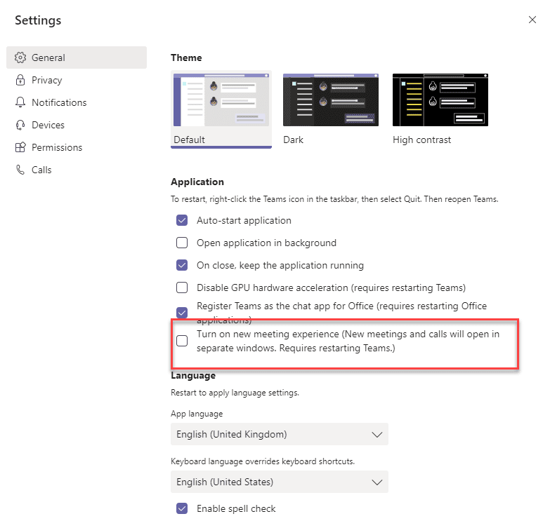 Activate New Functionality in Microsoft Teams