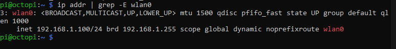 raspberry pi wifi connectivity check