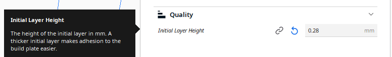 cura initial layer height