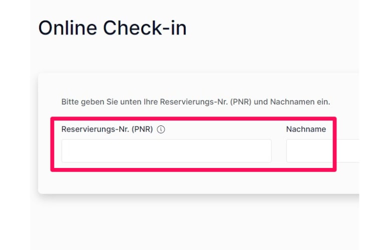 Daten eingeben