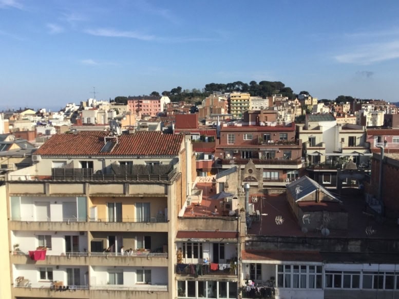 Barcelona rooftops