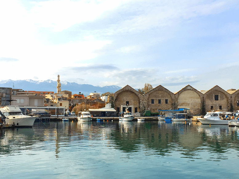 Crete Chania Venetian Harbor