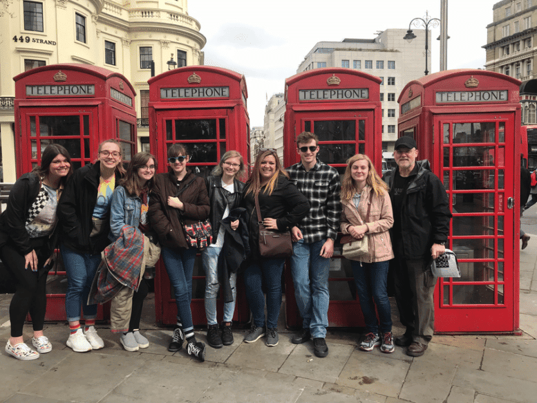 ACIS London Group at iconic London phonebooths