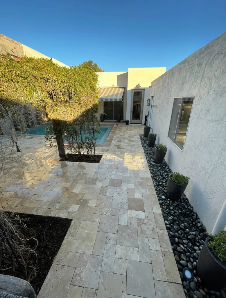 TJagency.online Travertine installation