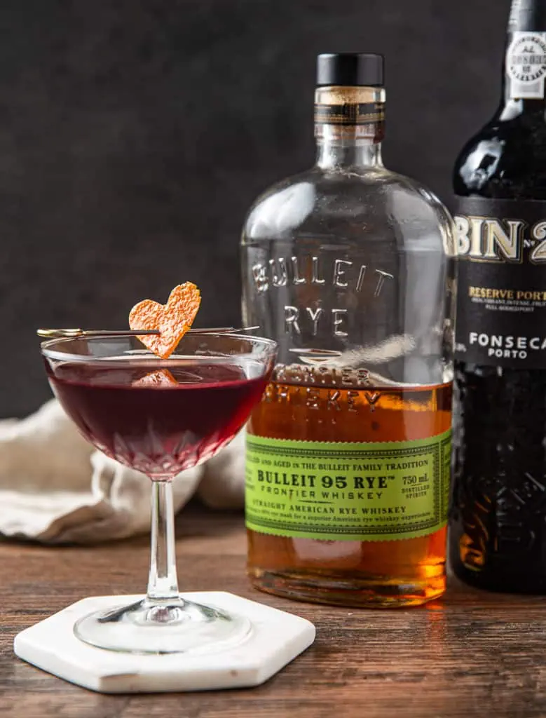 rye whiskey manhattan recipe