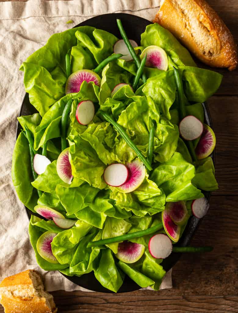 french butter lettuce salad