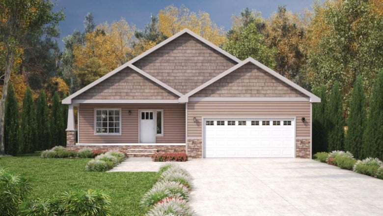 Alderbrook 1 Story Home