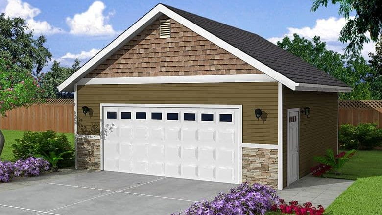 24 x 24 sq. ft. Garage