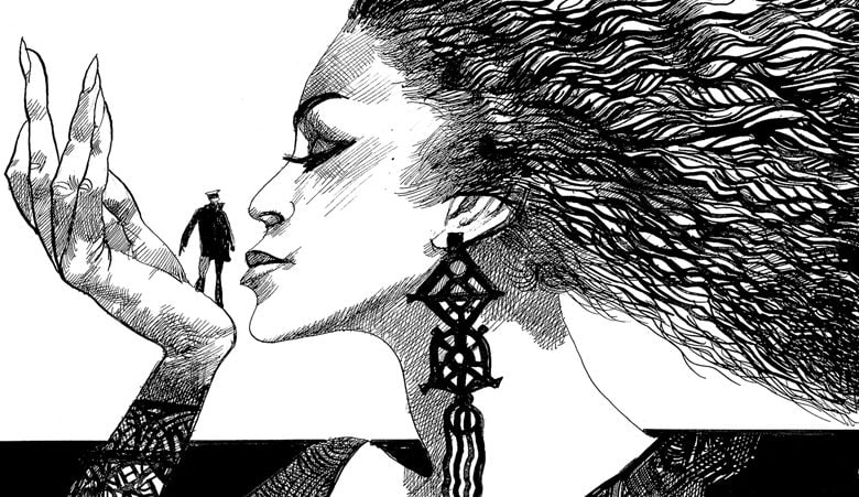 Sergio Toppi per corto maltese
