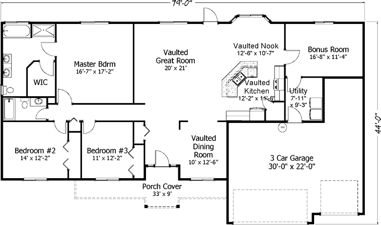 Riverside Floor Plan
