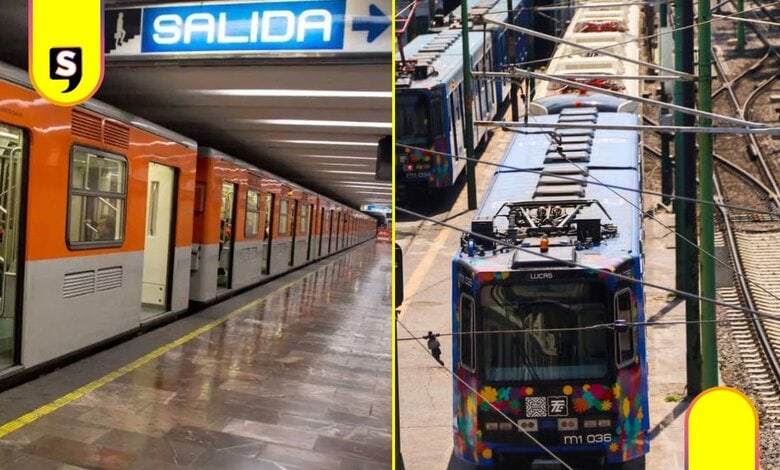Línea 2 del Metro y el Tren Ligero