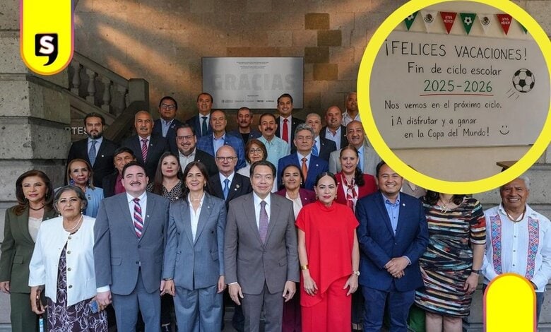 Mario Delgado calendario 2026