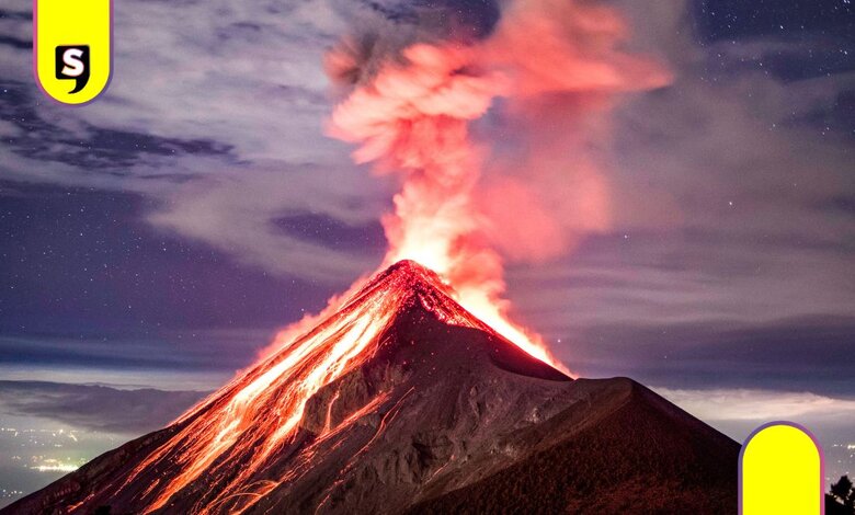 Volcán de Fuego fase explosiva