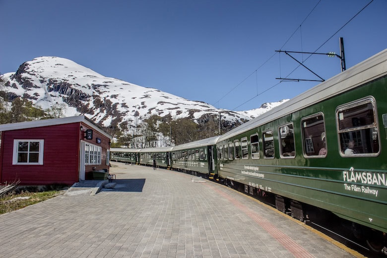 The Flam Railway in Norway and cycling trip down