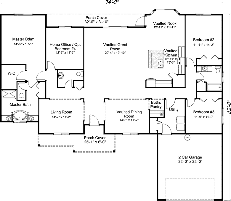 Mill Creek Floor Plan