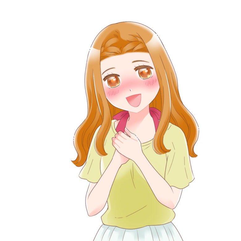 女の子のイメージイラスト
