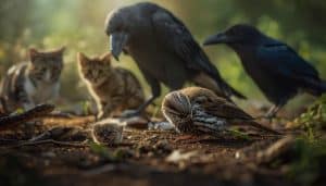 Bird Fledgling Predators