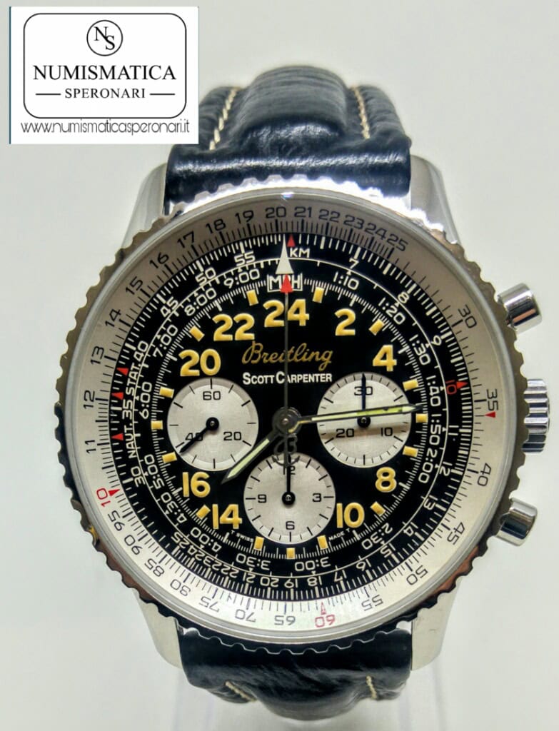 Breitling Cosmonaute Navitimer Scott Carpenter Numismatica Speronari via Speronari 7 MIlano www.numismaticasperonari.it Breitling Cosmonaute Scott Carpenter Limited Edition