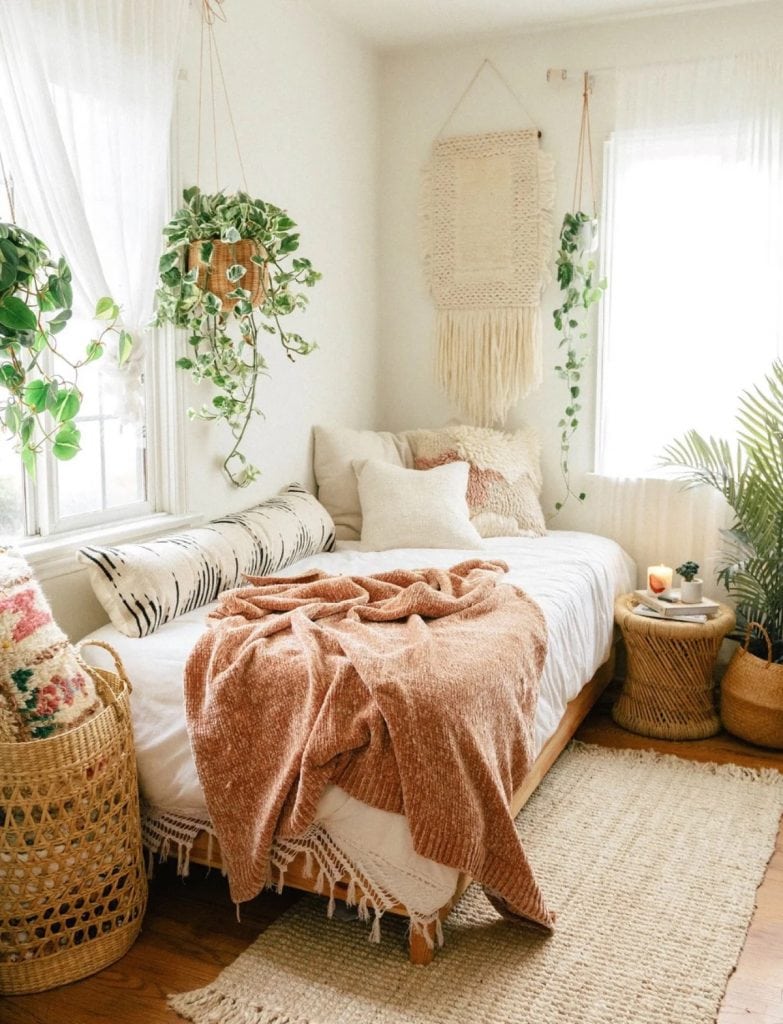 small-boho-bedroom-ideas-783x1024 small-boho-bedroom-ideas-783x1024 boho bedrooms 51 Boho Bedrooms With Ideas, Tips And Accessories To Help You Design Yours small boho bedroom ideas 783x1024