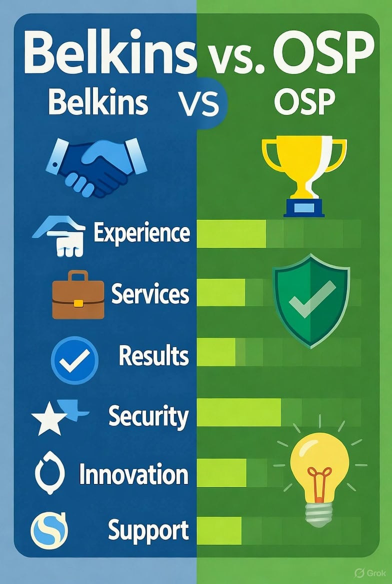 belkins outsourced sdr compared to outbound sales pro