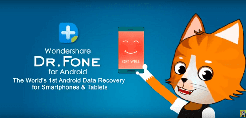 Review of a powerful android data recovery utility Dr. Fone for android - small