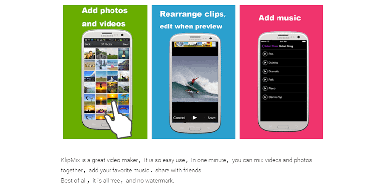 KlipMix - Free Video Maker