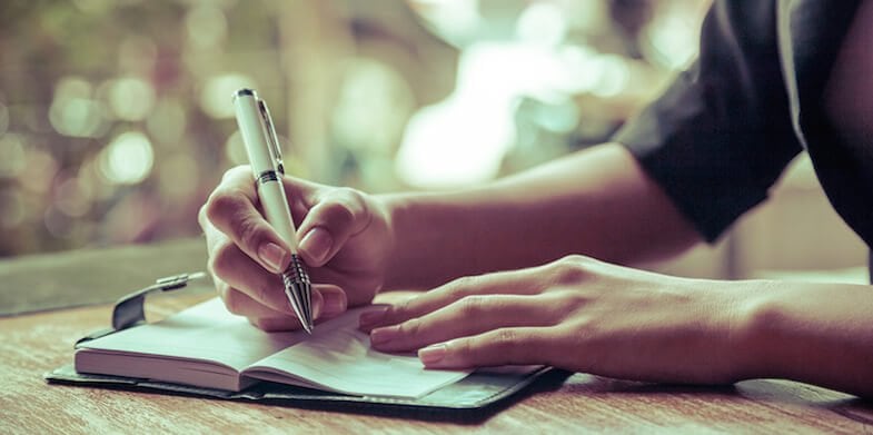 writing a journal