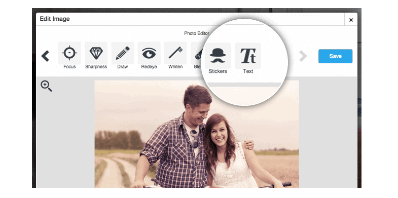 Use of Wix Image Editor